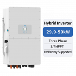 Инвертор Deye SUN-29.9K-SG01HP3-EU-BM3, 29,9 кВт, гибридный, 3 фазы, HV
