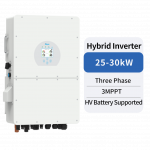 Инвертор Deye SUN-29.9K-SG02HP3-EU-AM3, 29,9 кВт, гибридный, 3 фазы, HV